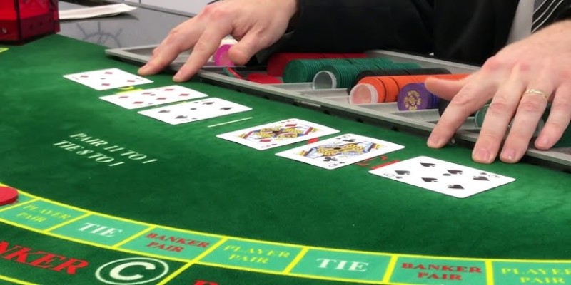Baccarat 8KBET: Game bài Baccarat đẳng cấp đại gia châu Á 3 Quy luật chia bài trong Baccarat